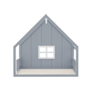 House Bed With Window And Fence