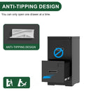 Modern Drawer Metal Vertical File Cabinet With Lock And Card Slot For Office