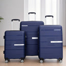 Hardshell Suitcase Double Spinner Wheels Luggage Sets, Lightweight With Tsa Lock, 3 Piece Set