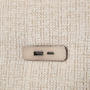 Sectional Sofa Modular U-Shaped With Ottoman & USB Ports