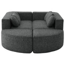 Boneless - Couch Modular Sectional Sofa With Deep Seating And Curved Design
