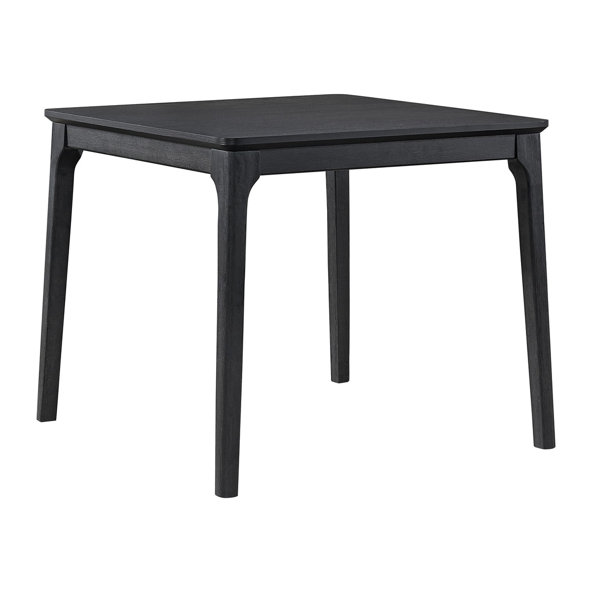 Garcia 5 Piece Counter Set With Table And 4 Chairs in Black by Elements International, view 14