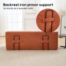 Convertible Loveseat Sofa Bed With Memory Foam & Steel Frame