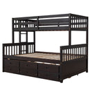 Bunk Bed With Twin Size Trundle And Drawers