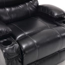 Large Size Electric Power Lift Recliner Chair Sofa With 8 Point Vibration Massage And Lumbar Heat