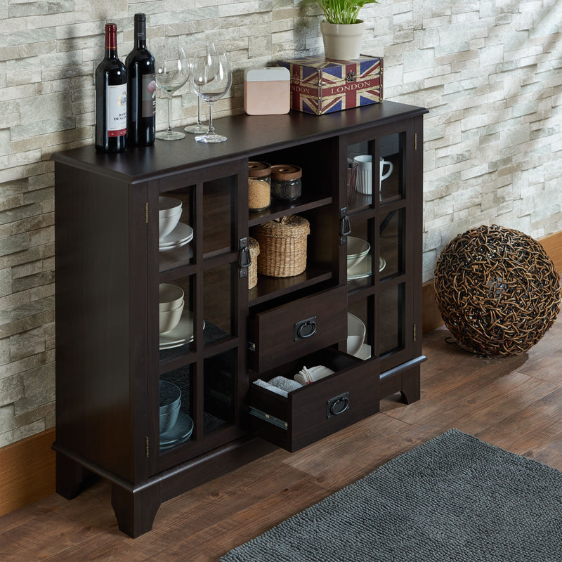 Dubbs - Console Cabinet - Espresso