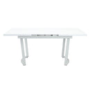 Palton - Dining Table - High Gloss White