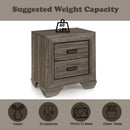 Lyndon - Nightstand - Weathered Gray Grain - Atlantic Fine Furniture Inc