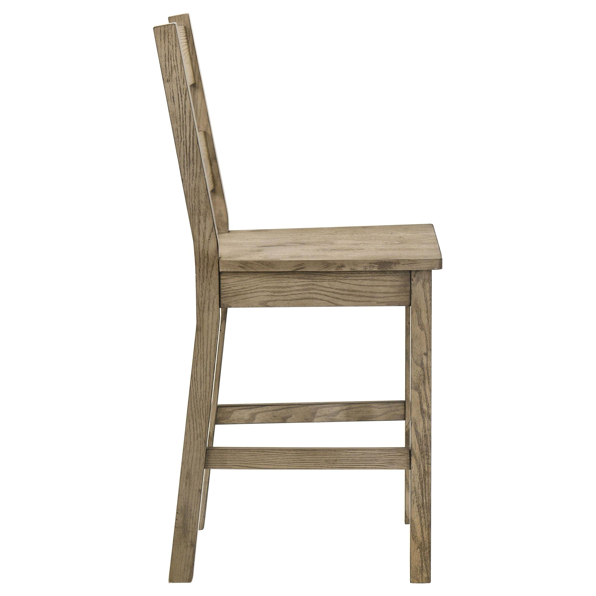 Cardova Counter Height Dining Chair Vineyard Oak (Set of 2) - Atlantic Fine Furniture Melbourne FL