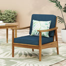 Emmry - Outdoor Acacia Wood Club Chair
