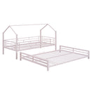 Sturdy Frame House Bunk Bed