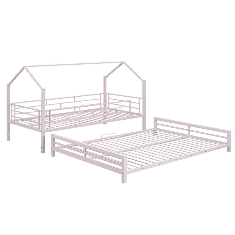 Sturdy Frame House Bunk Bed
