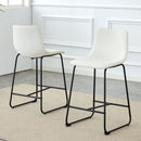 Retro Bar Chairs, Comfortable Stools (Set of 2)