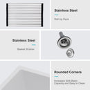 Granite Composite Double Bowl Undermount Kitchen Sink