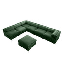 Modern Modular Sectional Sofa With Storag, Contemporary Cylindrical Design