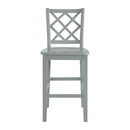 Kona - Lattice Back Counter Side Chair (Set of 2)