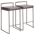 Fuji - Industrial Stackable Counter Stool Elegant Design