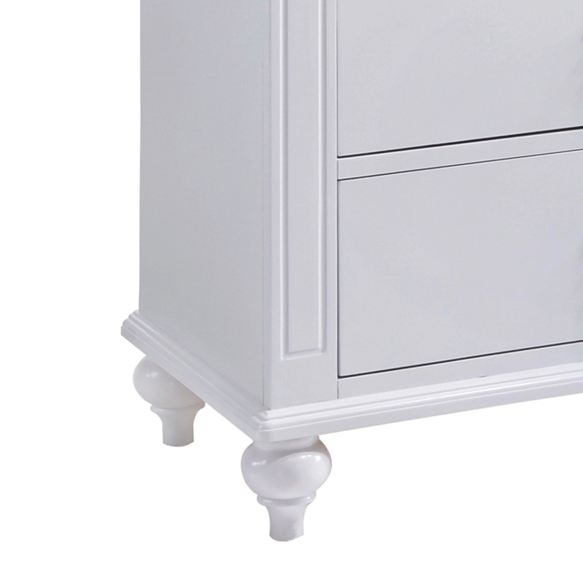 Alana Dresser in White by Elements International, view 8