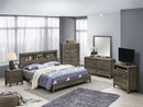 Bed With Transitional Design Stylish