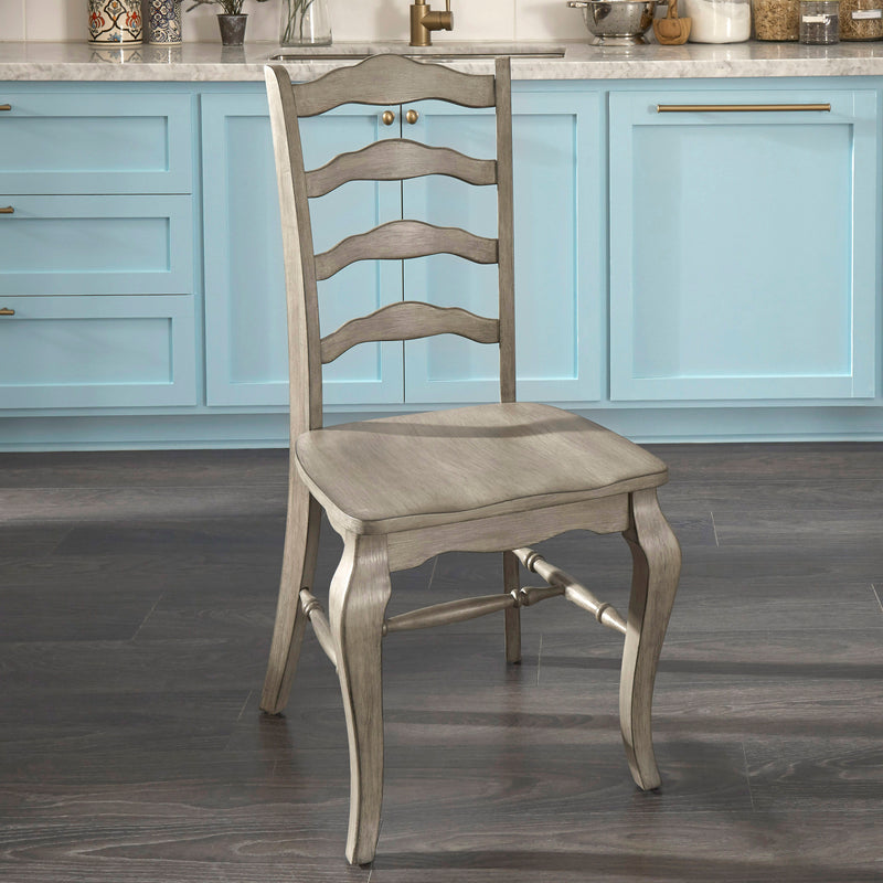 Walker - Dining Chair (Set of 2) - Wood - Dark Gray - 40"