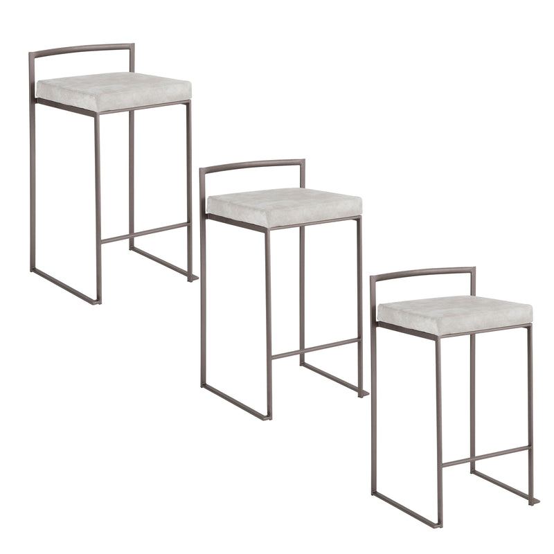 Fuji - Industrial Stackable Counter Stool Elegant Design