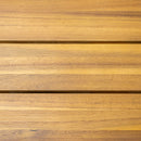 Outdoor Round Top Dining Table, Round Bistro Table - Teak