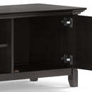 Amherst - Low TV Media Stand - Hickory Brown
