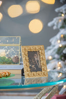 Vintage Photo Frame & Flower Design