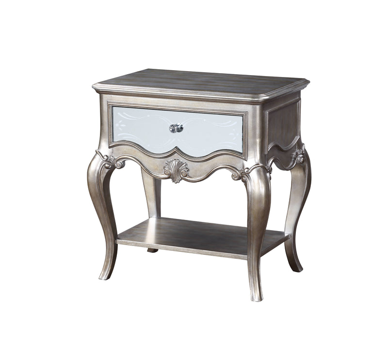 Esteban - Antique Nightstand - Champagne