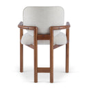 Upholstered Arm Dining Chairs (Set of 2)