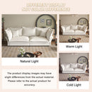 Modern Comfy Upholstered Sofa Cloud Couch, Deep Seat Couches With Multiple Large Soft Pillows