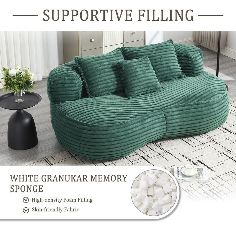 Bean Bag, Lazy Sofa Comfort Lounger High Back Chair