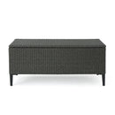 Rupert - Storage Unit Resin Wicker Outdoor