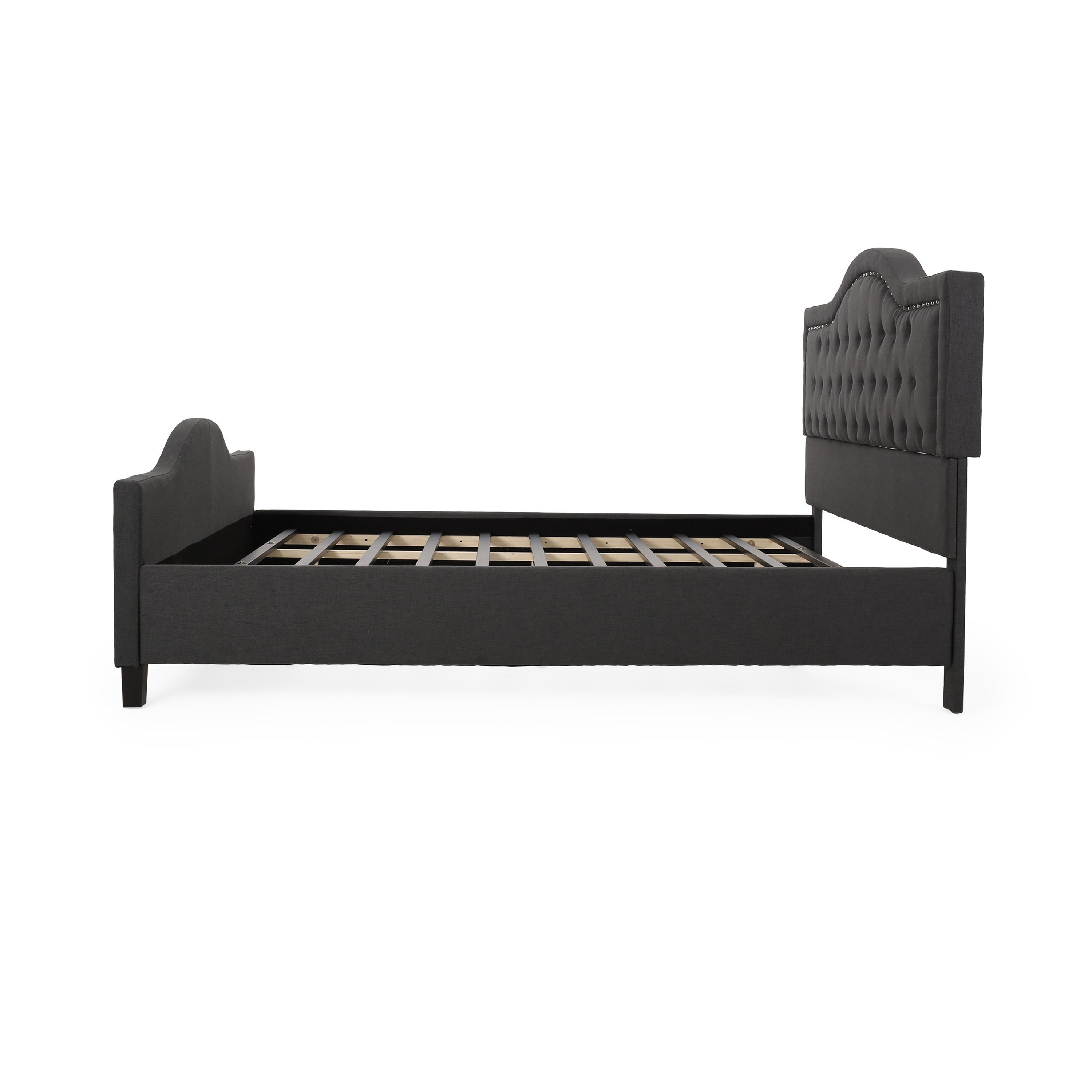 VIRGIL FULLY UPHOLSTERED KING SIZED BED - Atlantic Fine Furniture Melbourne FL