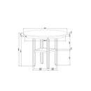 Greta - Bar Table And Bar Stool Set - Antique White