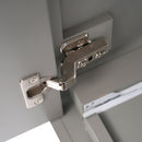 Modern Bathroom Vanity With Ceramic Sink, Solid Frame And Storage Solutions