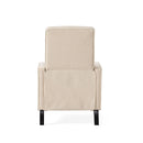 Minimalist Design Fabric Push Back Chair