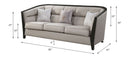 Zemocryss - Sofa - Beige Fabric - Atlantic Fine Furniture Inc