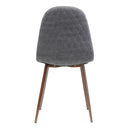 Elegant Dining Chair Set With Fabric