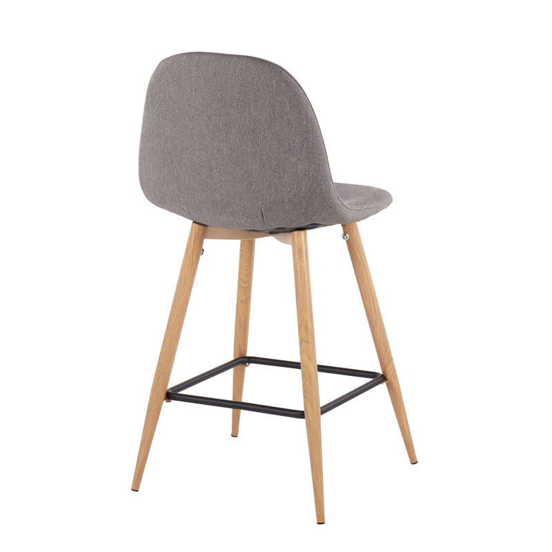 Pebble - Mid Century / Modern Counter Stool (Set of 2)