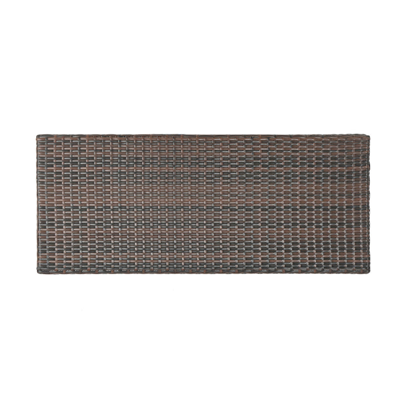 Rupert - Storage Unit Resin Wicker Outdoor