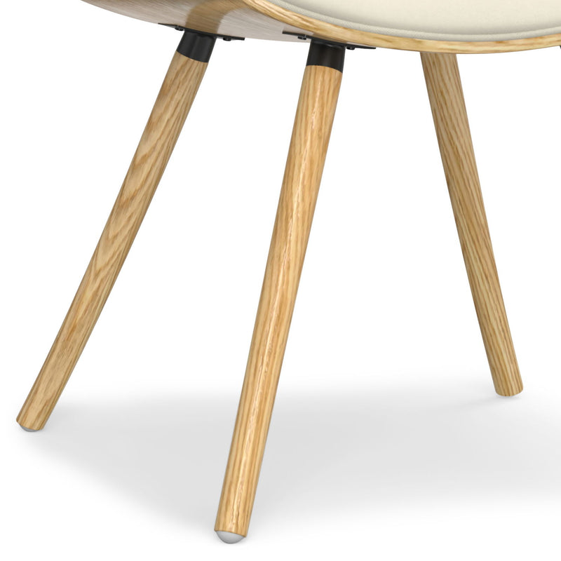 Malden - Bentwood Dining Chair With Wood Back