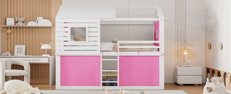 Bunk House Bed With Tent