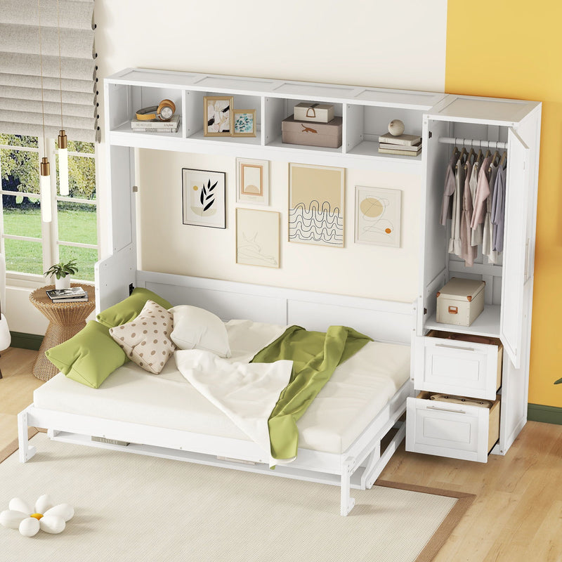 Murphy Wall Bed With Closet And Drawers