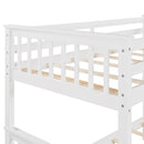 Bunk Bed With Ladders And 2 Storage Drawers