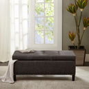 Modern Tufted Top Soft Close Storage Bench
