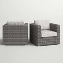Patio Chair With Cushions Stylish Design