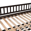 Low Bunk Bed With Slide, Fence And Ladder