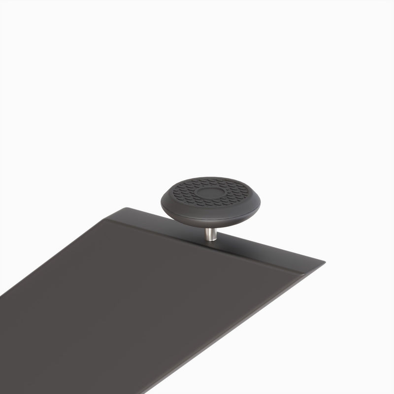 Modern Mid-Century Gray Dining Table Set With Extendable Design