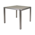 Outdoor Square Dining Table With Aluminum Frame